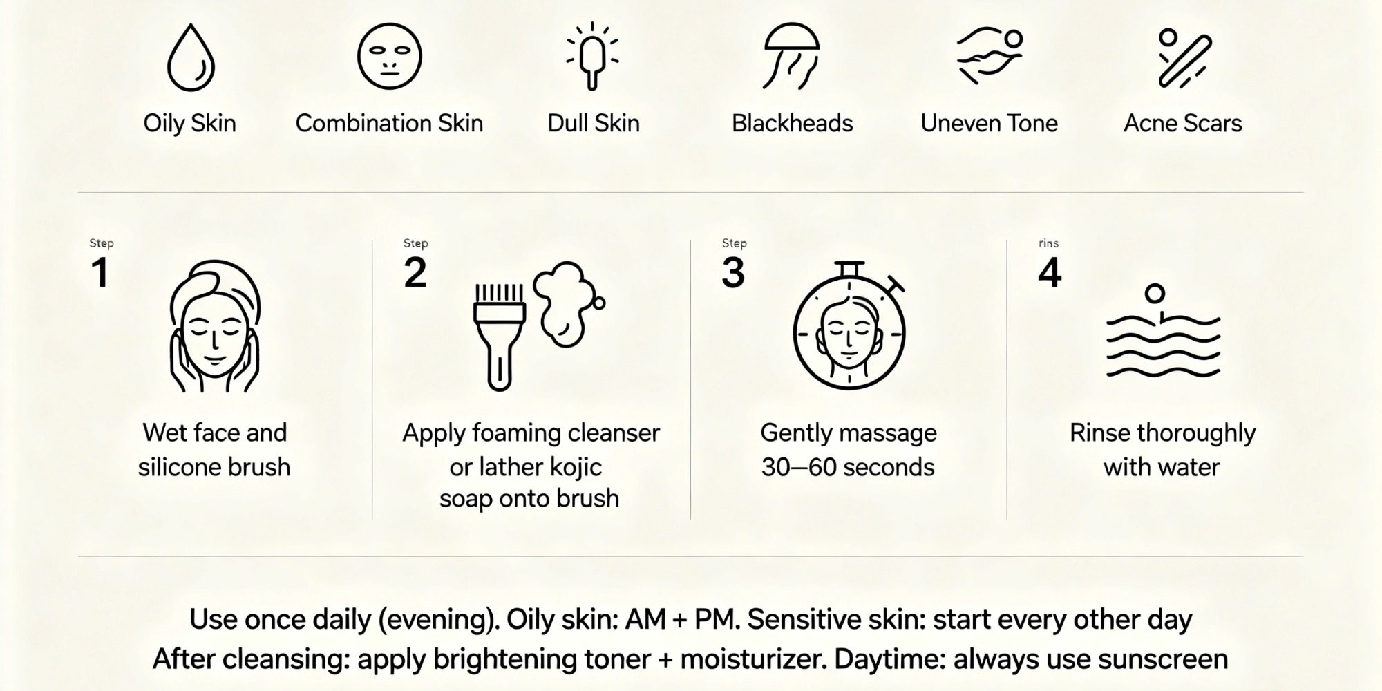 OEM turmeric kojic set