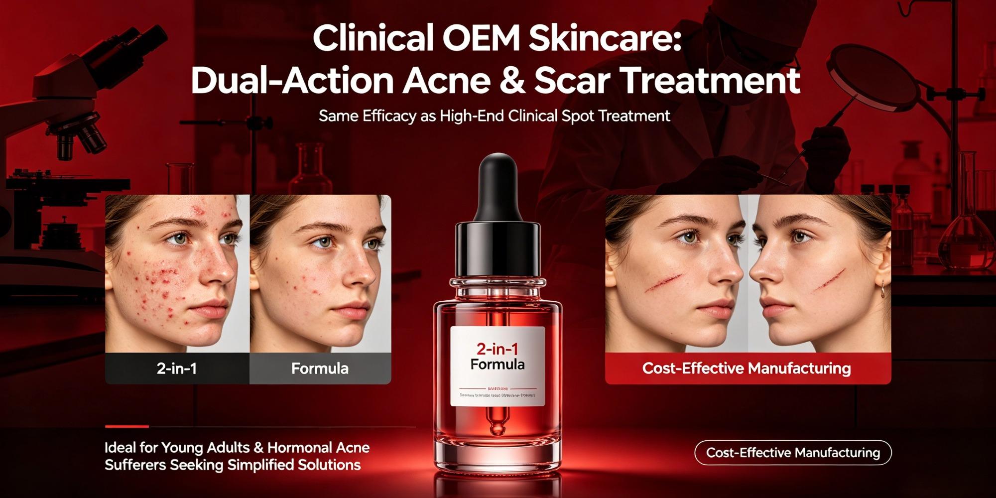 Custom acne treatment formulation